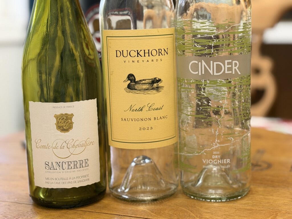 Episode 314 – A Tale of Two Sauvignons Blancs and a Viognier Finale!